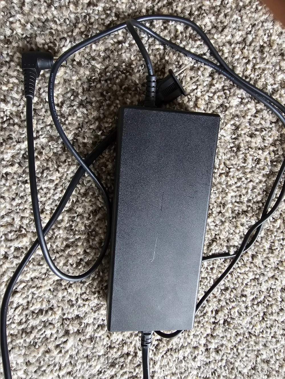 Sony Black AC Power Adapter with Label